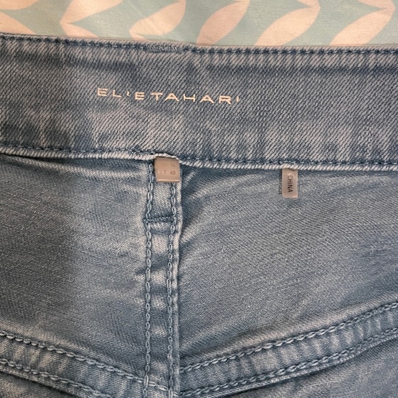 Rare Elie Tahari stretch blue jeans. Size: 12 - Picture 3 of 11